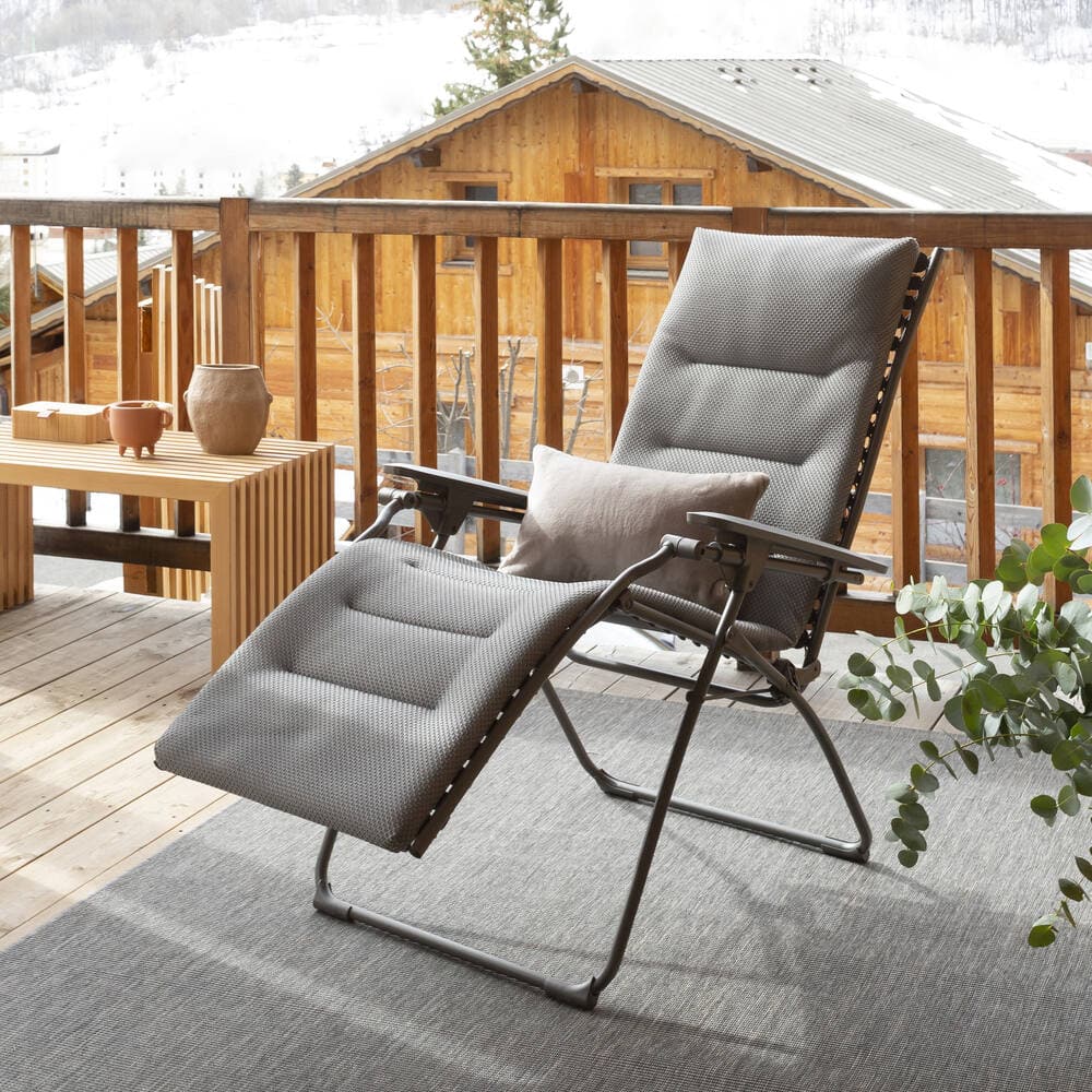 Lafuma Relaxsessel EVOLUTION BECOMFORT silver - Gartenmoebel-Center Meyer - Muenster